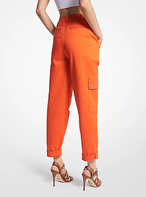 Pantal&oacute;n cargo de algod&oacute;n org&aacute;nico el&aacute;stico