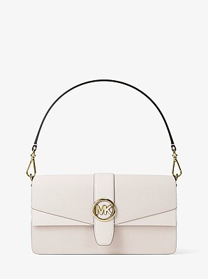 Greenwich Medium Saffiano Leather Shoulder Bag