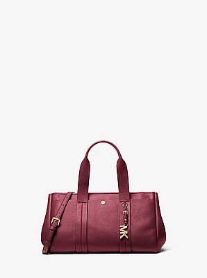 Romee Small Pebbled Leather Satchel
