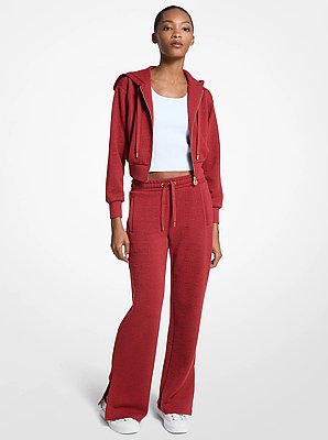 Pantal&oacute;n de punto con jacquard con logotipo