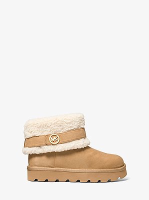 Botte Winnie en fausse toison d&rsquo;agneau