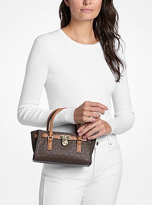 Hamilton Moderne Extra-Small Signature Logo Crossbody Bag 
