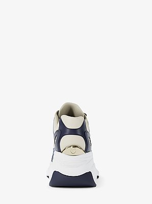 Zuma Leather and Mesh Trainer