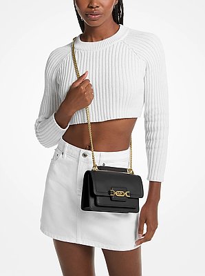 Heather Extra-Small Leather Crossbody Bag