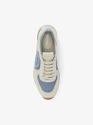 Jenkins Two-Tone Stretch Knit Trainer