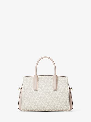 Laila Small Signature Logo Satchel