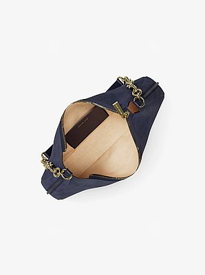 Nolita Medium Nubuck Chain Pochette