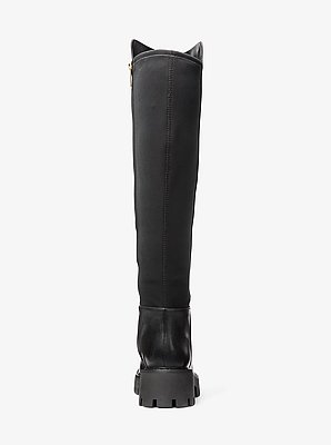 Stiefel Asher aus Leder mit Profilsohle