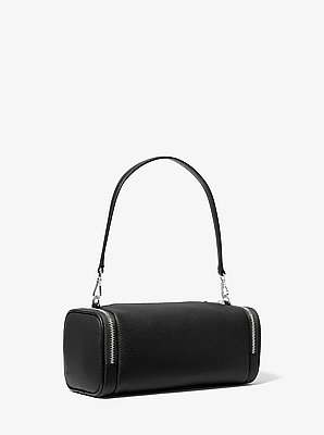 Bandolera Jet Set Travel peque&ntilde;a convertible de piel granulada