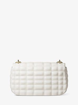 Tribeca Large Quilted Leather Shoulder Bag