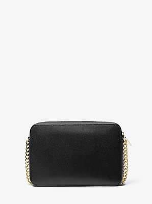 Jet Set Large Saffiano Leather Crossbody Bag