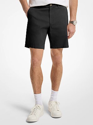 Stretch Cotton Shorts