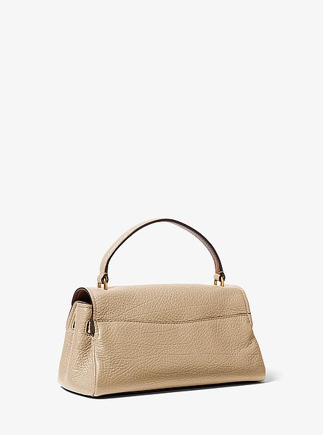 Hamilton Moderne Extra-Small Textured Leather Slouchy Crossbody Bag