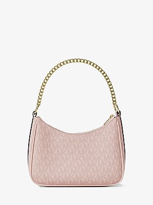 Jet Set Small Signature Logo Convertible Crossbody Bag