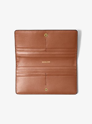 Bryant Large Pebbled Leather Snap-Front Wallet