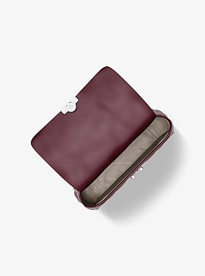 Tribeca Large Quilted Leather Shoulder Bag