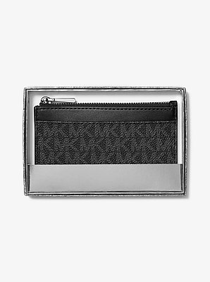 Jet Set Small Signature Logo Card Case
