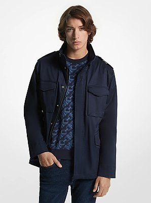 Veste militaire en coton biologique extensible