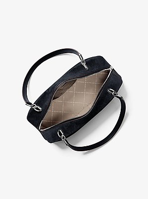 Cecily Medium Suede Shoulder Bag