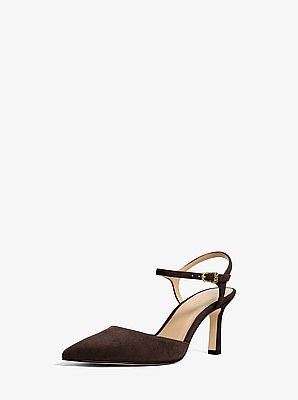 Amara Suede Slingback Pump