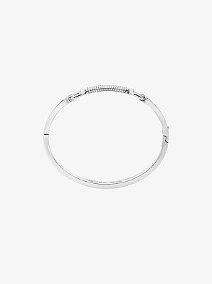 Pav&eacute; Horsebit Bangle