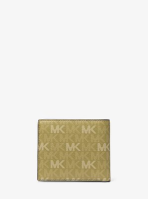 Cooper Printed Signature Logo Billfold Wallet