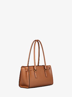 Hamilton Moderne Small Studded Leather Satchel