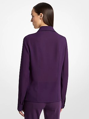 Camisa Hansen de georgette de seda