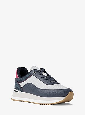 Zapatilla Hattie de materiales mixtos
