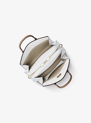 Laila Extra-Small Color-Block Leather Crossbody Bag