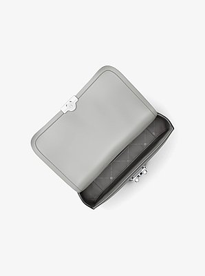 Tribeca Large Pebbled Leather Shoulder Bag