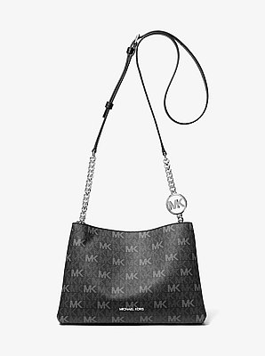 Christina Small Signature Logo Crossbody Bag