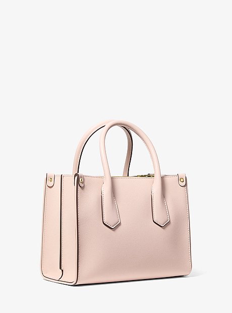 Maple Small Saffiano Leather Satchel