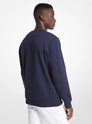 Camiseta de mezcla de algod&oacute;n con dije y logotipo