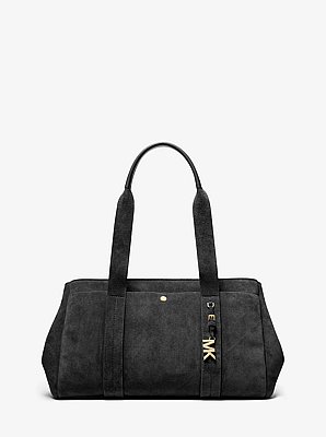 Romee Large Suede Tote Bag