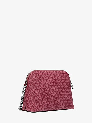 Jet Set Travel Medium Logo Dome Crossbody Bag