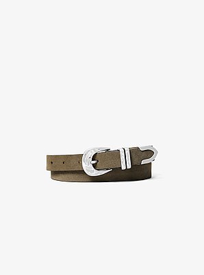 Suede Western Belt