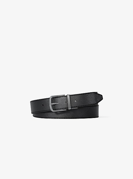 Pebbled Leather Belt