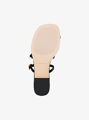 Kya Leather Flat Sandal