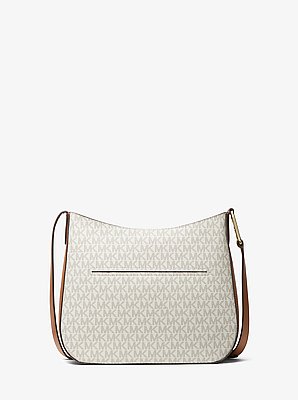 Kensington Large Signature Logo Crossbody Bag