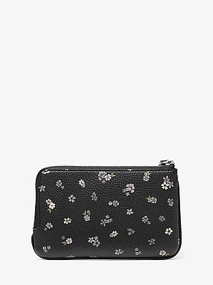 Jet Set Travel Small Floral Printed Wristlet