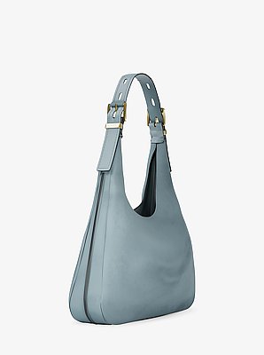 Nolita Large Nubuck Hobo Shoulder Bag
