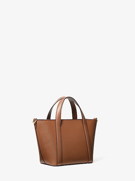 Pratt Small Saffiano Leather Tote Bag 