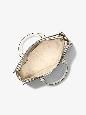 Arden Medium Satchel in LT CREAM | Michael Kors image number 1