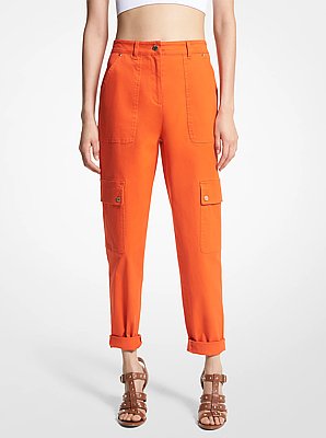 Pantal&oacute;n cargo de algod&oacute;n org&aacute;nico el&aacute;stico