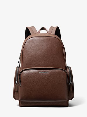 Mochila Cooper de piel con logotipo exclusivo
