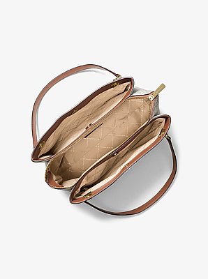 Bolso tote Soho mediano con logotipo exclusivo