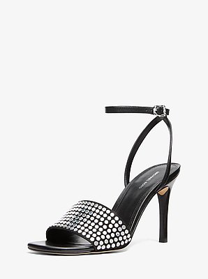 Elyse Studded Leather Sandal
