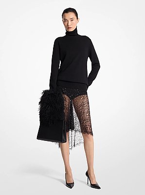 Su&eacute;ter de cuello de tortuga Joan de cachemir