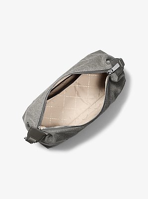 Bolso de hombro Teddi mediano de denim lavado